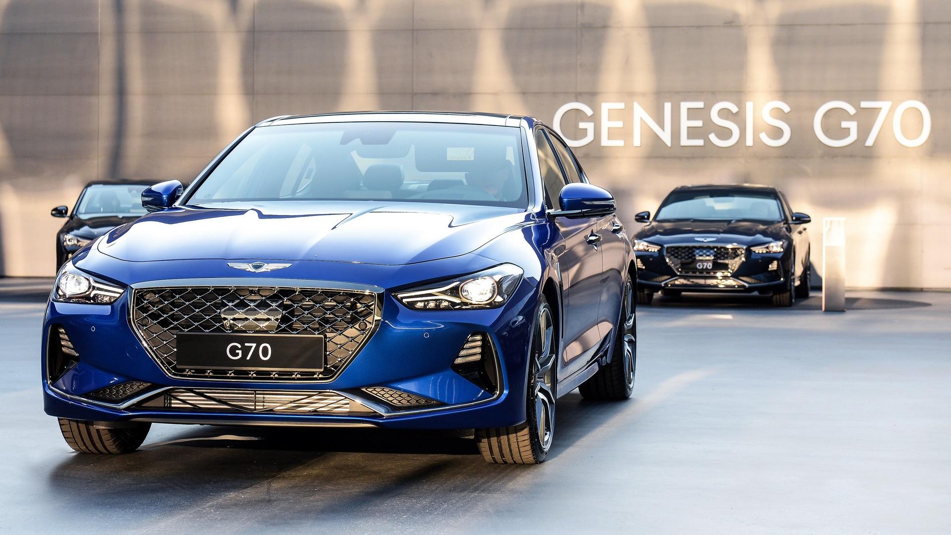 Корейский бренд Genesis представил седан G70 