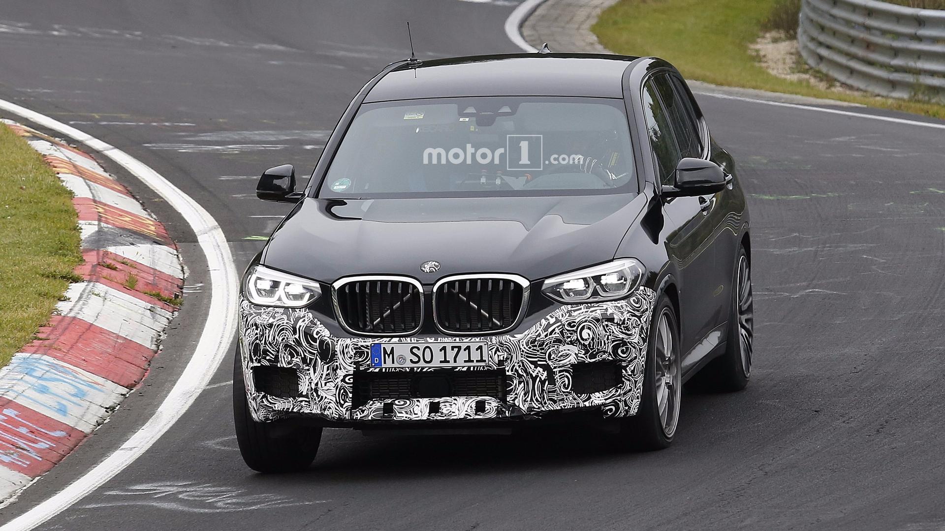 Прототип BMW X3 M уже тестируют на Нюрбургринге