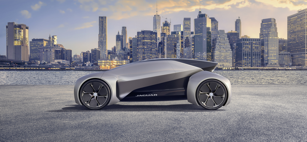 Jaguar Future-type: концепт беспилотного электромобиля будущего