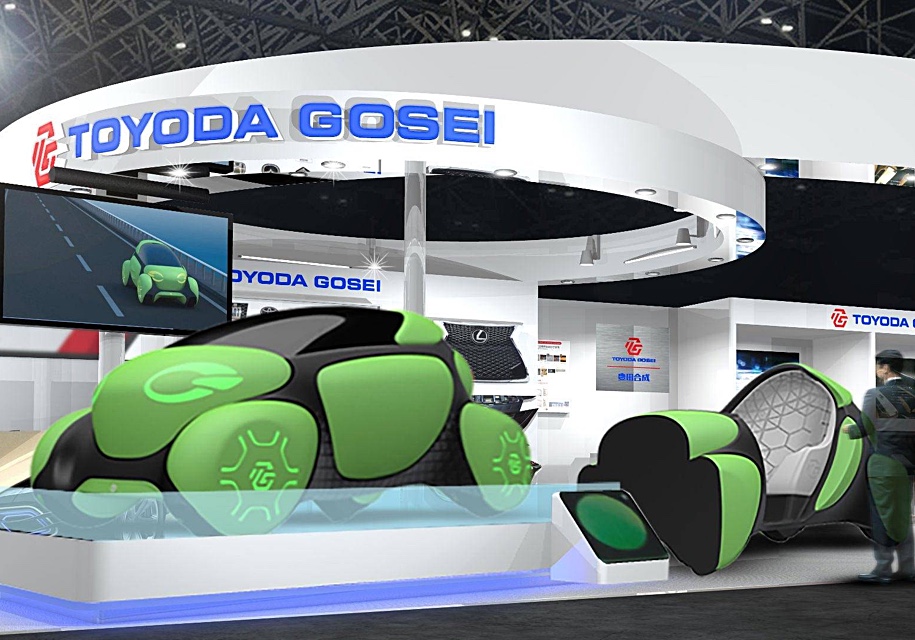 Toyota привезёт в Токио резиновый концепт-кар 