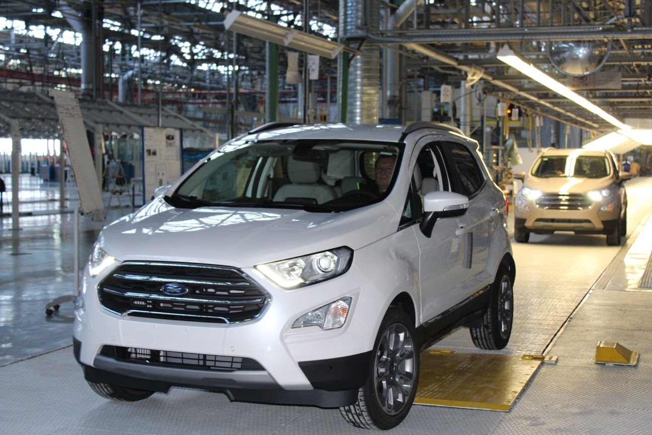 Кроссоверы Ford EcoSport начали выпускать в Румынии 