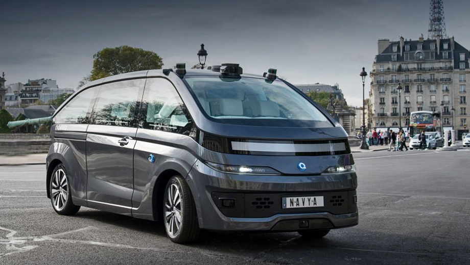 В Париже представлен беспилотник четвёртого уровня Autonom Cab