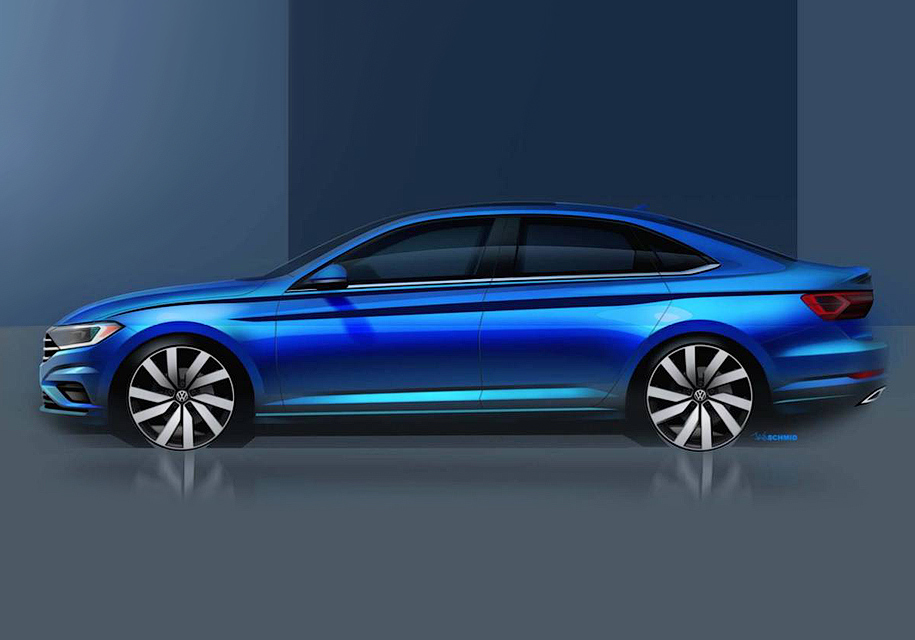 Volkswagen показал Jetta следующего поколения 