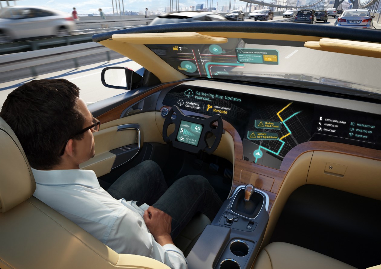 LG и Here «научат» самоуправляемые автомобили общаться между собой
