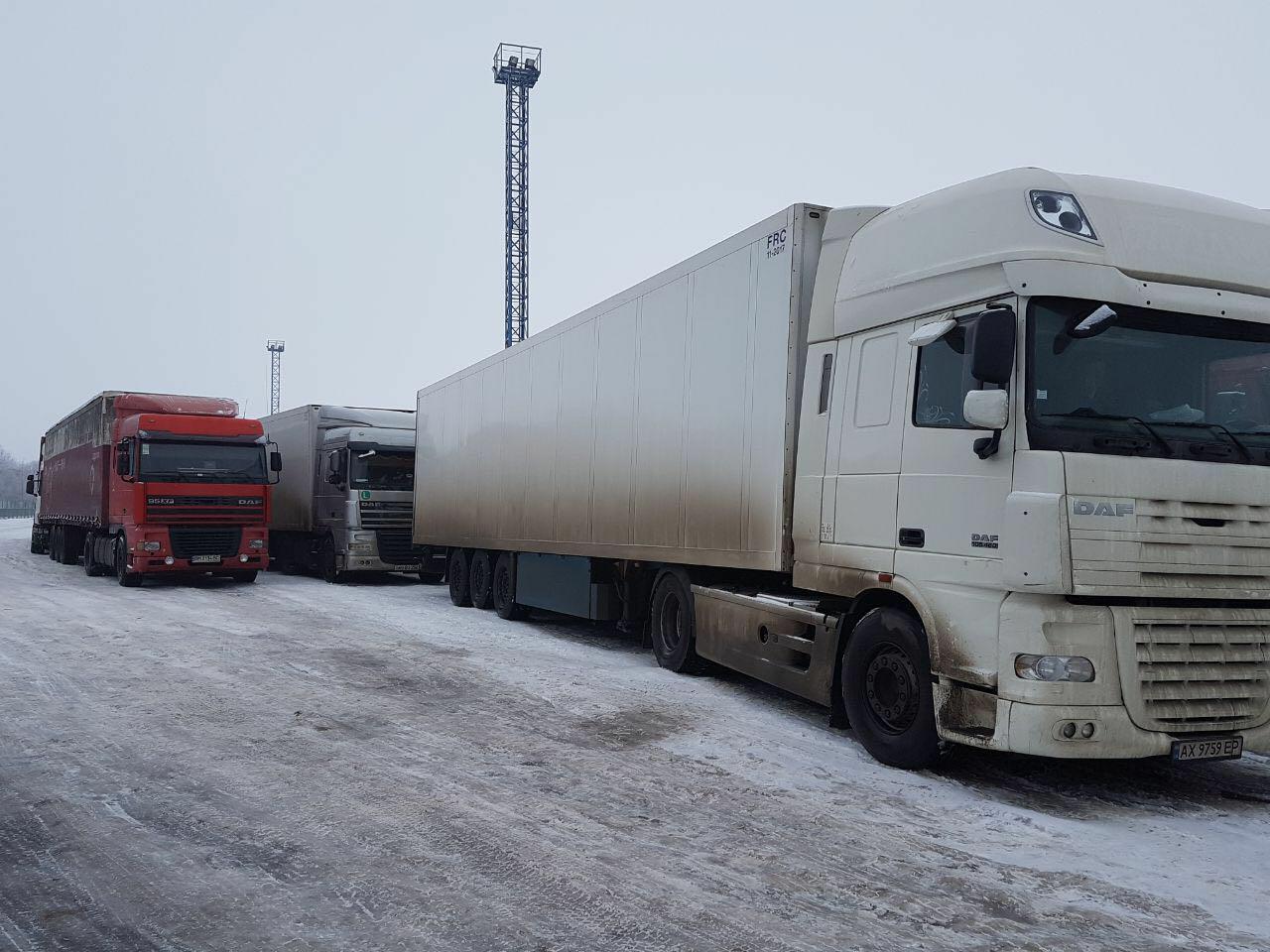 Въезд в Киев грузового транспорта 28 февраля с 05:00 до 10:00 запрещен 