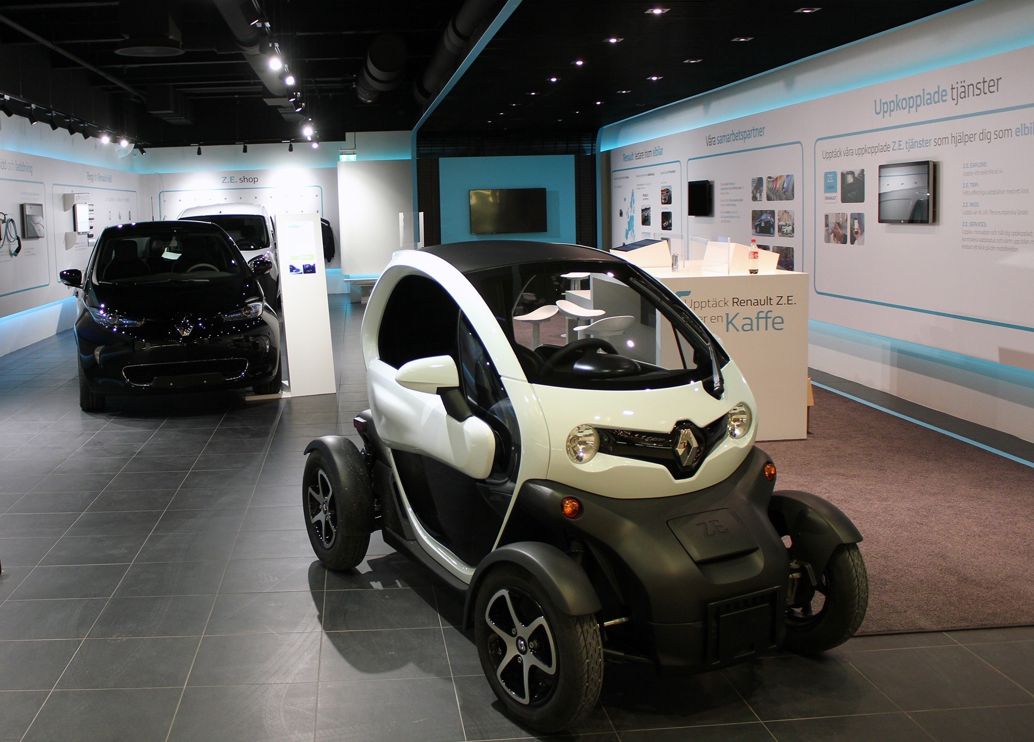Renault откроет свой первый концептуальный шоурум электромобилей в Европе