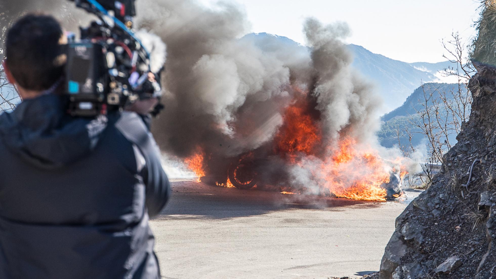 Предсерийная версия Alpine A110 загорелась во время съемок эпизода Top Gear