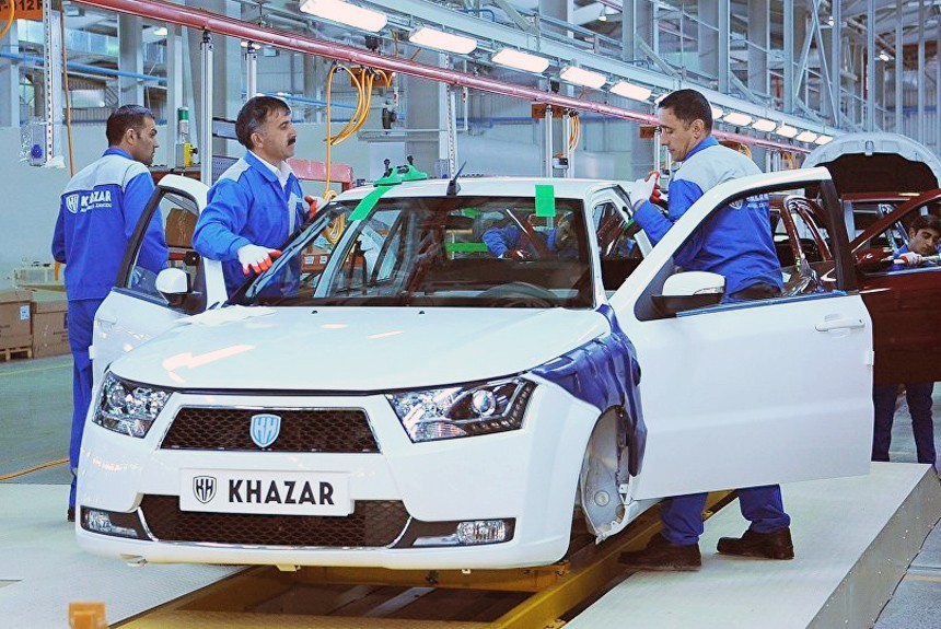 В Азербайджане создали новую автомобильную марку Khazar