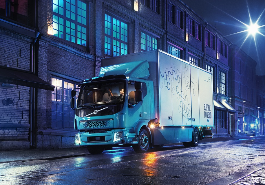 Volvo представила первый электрический грузовик — FL Electric
